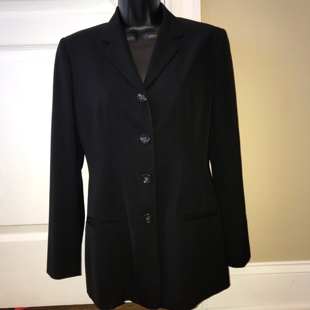 Banana Republic 2 Blazer black wool Italy career